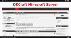 Desktop Screenshot of dkcraft.net